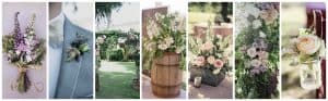 aranjamente florale in stil rustic